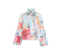V by Vera Mont - Chiffonbluse Blue/Rosé - Gr. - 36