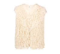 V by Vera Mont - Kunstfell-Weste Champagne Sorbet - Gr. - L