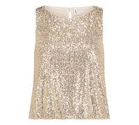 V by Vera Mont - Pailletten-Top Champagne Sorbet - Gr. - 42