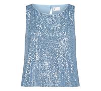 V by Vera Mont - Pailletten-Top Soft Sky - Gr. - 36