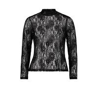 V by Vera Mont - Spitzenshirt schwarz - Gr. - 38