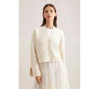 V- Cardigan mit Kaschmir Ecru S (60.849732-0002-S)