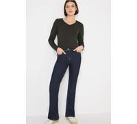 V-Neck Langarmshirt