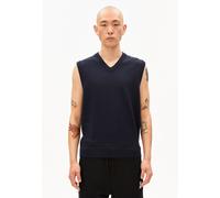 V-NECK PULLUNDER | 100% Bio-Baumwolle - blau (S)