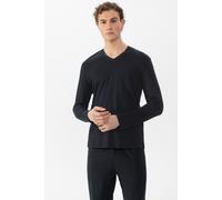 Mey Regular Fit Longsleeve indigo, Einfarbig