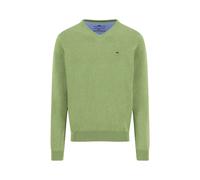 FYNCH-HATTON - V-Neck, Superfine avocado - Gr. - M