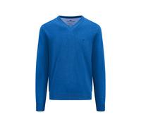 V-Neck, Superfine strong blue 7XL