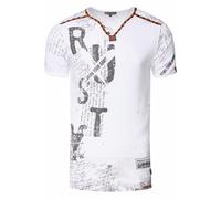 T-Shirt RUSTY NEAL Gr. XXL, weiß (khaki) Herren Shirts (14335811-XXL) khaki