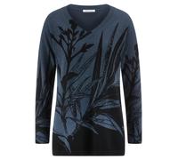 V-Pullover Peter Hahn blau 44