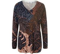 V-Pullover Peter Hahn blau 44