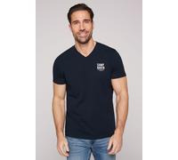 V-Shirt CAMP DAVID Gr. XL, blau (blue navy) Herren Shirts (79143330-XL) blue navy