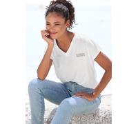 ELBSAND V-Shirt Damen weiß Gr.M (38)