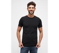 V-Shirt ETERNA, Herren, Gr. XL, schwarz, 92% cotton, 8% Elasthan, casual, normal, Kurzarm, Shirts (73557941-XL) schwarz