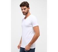 V-Shirt ETERNA, Herren, Gr. XL, weiß, 92% Baumwolle, 8% Elasthan, normal, Shirts (33147055-XL) weiß