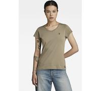 G-Star RAW – Damen Top – Eyben Slim V-Neck 2.0 – Grün (Shamrock D24533-4107-2199) – M