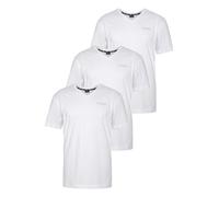 V-Shirt H.I.S, Herren, Gr. 4XL (68/70), weiß, Single Jersey, Obermaterial: 100% Baumwolle, bedruckt, Basic, slim fit normal, V-Ausschnitt, Shirts, Kurzarm, Slim Fit, aus Baumwolle (28591044-4XL) weiß