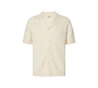 V-Shirt JOOP JEANS "Diamor", Jungen, Gr. M, natural, Jersey, Obermaterial: 100% Baumwolle, unifarben, normal normal, Shirts, aus Strick, mit Reverskragen (33515714-M) natural