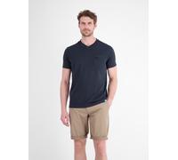 V-Shirt LERROS "T-Shirt mit sportlichem V-Ausschnitt aus reiner Baumwolle", Herren, Gr. XXL, blau (classic navy), 100% Baumwolle, V-Ausschnitt, Shirts (67384013-XXL) classic navy