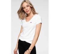 Levi's Damen Perfect V-Neck T-Shirt,White +,XS