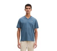 Marc O'Polo Herren T-Shirt, V-Neck - T-SHIRT SHORT SLEEVE, Regular Fit, Baumwolle Blau 2XL