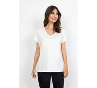 soyaconcept Blusentop SC-MARCIA32, aus LYOCELL mit Elasthan XXL (44) weiß Damen Blusentops Tops XXL (44) offwhite