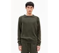 ARMEDANGELS VAANJO GMT DYE - Männer Regular Fit Strickpullover - oliv L forest pine