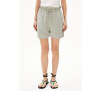 VAANNA LINO | Shorts aus Leinen-Mix - grün (L)