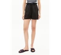 Armedangels Shorts Vaana Lino Damen Leinen-Mix Relaxed Fit Schwarz M