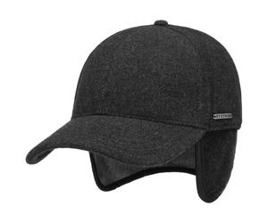 Vaby Earflap Fullcap by Stetson anthrazit XXL (62-63 cm)