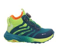 VADO - Kid's Surfer Mid Boa GTX - Wanderschuhe, Gr. 35, grün/blau (Lime)