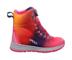 VADO - Kid's Wendy High Boa GTX - Winterschuhe, Gr. 35, rot/rosa (Fuxia)