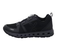 VADO Sneaker Lederimitat/Mesh Schwarz - 34