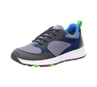 VADO Sneaker Lederimitat/Textil Olive/Schwarz