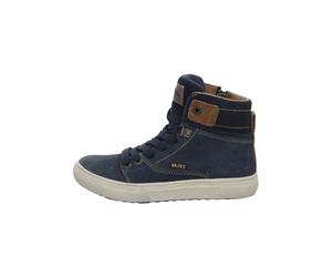 VADO Sneaker Leder Blau Warmfutter - 33