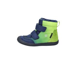 VADO Stiefelette Lederimitat/Mesh Navy/Lime Warmfutter - 22