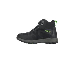 VADO Stiefelette Mesh Schwarz/Grün Warmfutter - 33