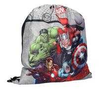 Avengers Marvel Rucksack mit Kordelzug, Strandtasche, Schulter-/Schwimmtasche, offizielles Lizenzprodukt, Mehrfarbig, 44cm X 37cm (17.3" X 14.5")Inch, Classic