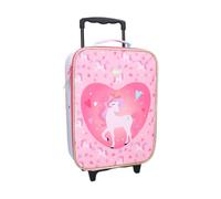 Vadobag Einhorn Trolley Koffer 12 L Kindertrolley Handgepäck Trolly Mädchen ab 2 3 Jahre