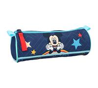Vadobag Federmäppchen Mickey Mouse I'm Yours to Keep | Schule - Kindergarten - Maße 21 x 7 cm - Blau, Federmäppchen für Stifte und Bleistifte