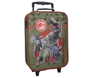 Vadobag Jurassic World Trolley Koffer 12 L Kinderkoffer Handgepäck Trolly Kindertrolley Dinosaurier Dino