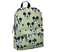 Vadobag Kinder Rucksack Grün | Micki Maus | Mickey Mouse | 33 x 25 x 10 cm