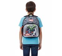 MARVEL Schultasche Perfekt für Sport Schule & Abenteuer Schwarz, VDB-143