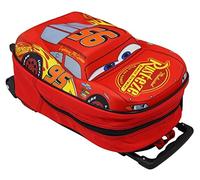 Vadobag Kinder Trolley Cars 3D Auto Kindertrolley McQueen Trolly Jungen Handgepäck Kindergepäck 10 L