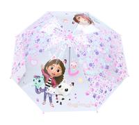 Vadobag Stockschirm rosa transparent | Gabby´s Dollhouse | Kinder Regenschirm