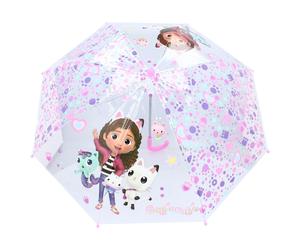 Vadobag Kinderschirm Regenschirm Gabby's Dollhouse Rainy Days