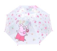Vadobag Peppa Pig Wutz Kinder Stockschirm Regenschirm Schirm transparent manuell