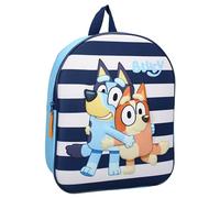VadoBag Unisex Kinder Rucksack Bluey – 3D-Relief, 32 cm, Rot