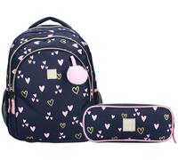 Vadobag Schulrucksack & Federmäppchen Milky Kiss 34 Liter Heart Of...