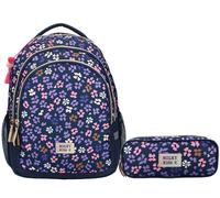 Vadobag Schulrucksack & Federmäppchen Milky Kiss 34 Liter Wildflower