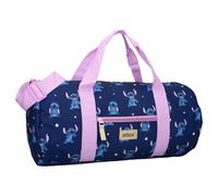 Vadobag Stitch Feeling Right - Sporttasche aus Polyester mit Schultergurt und Griffen - Travel Bag - Abmessungen 45 x 22 x 22 cm - Original Disney Lilo und Stitch, Blau